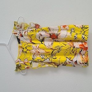 INC International Concepts Large Yellow women's tank top